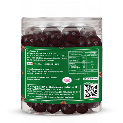 paan shots jar with label