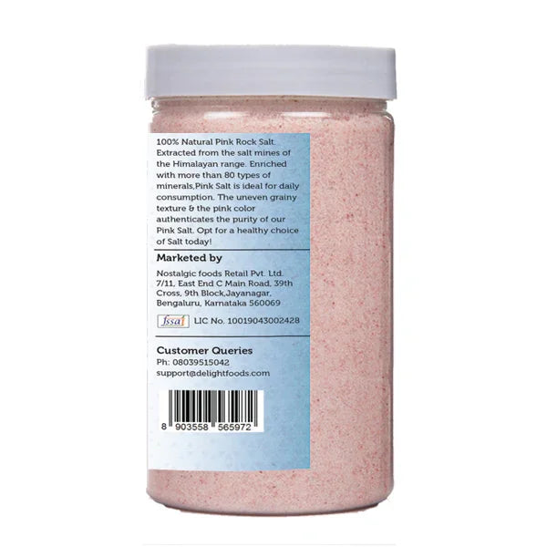 Himalayan Pink Salt 750g - Delight Foods