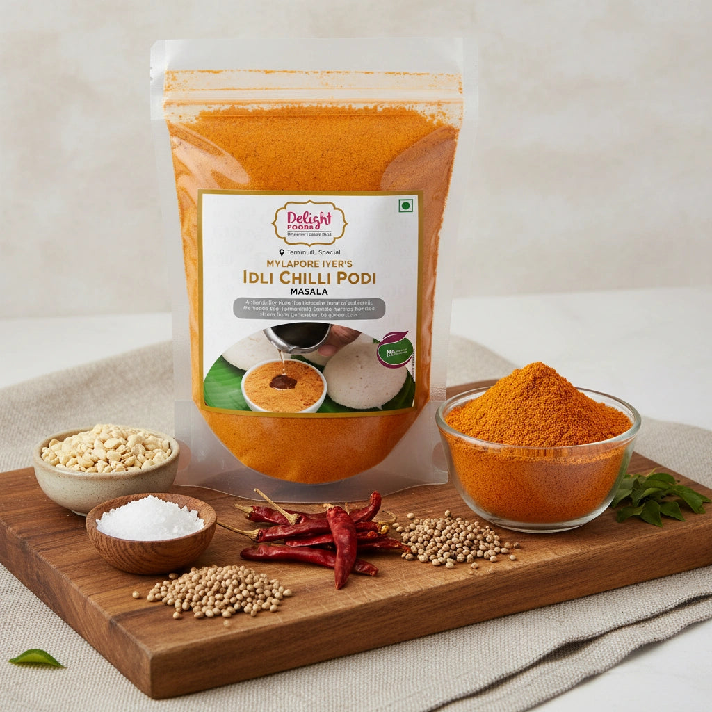 Mylapore Iyer's Idli Chilly Podi