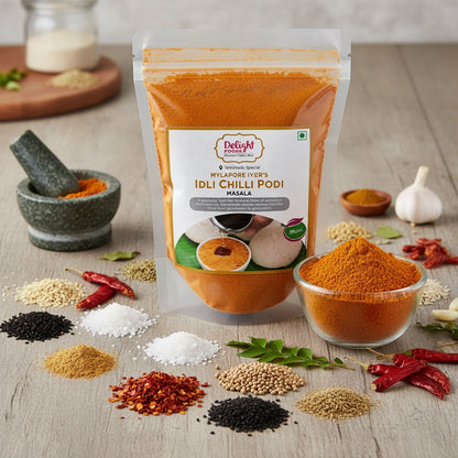 Mylapore Iyer's Idli Chilly Podi
