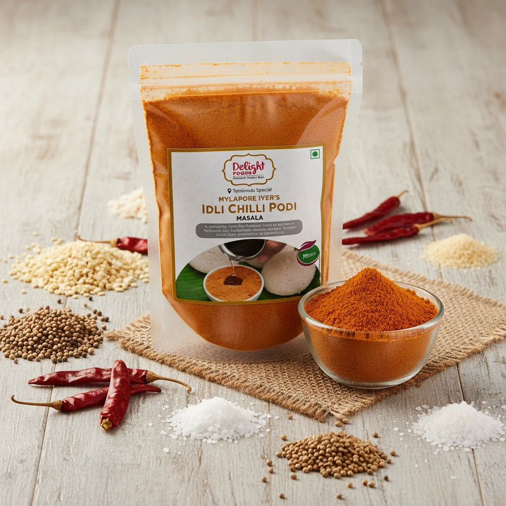 Mylapore Iyer's Idli Chilly Podi