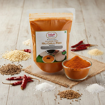Mylapore Iyer's Idli Chilly Podi
