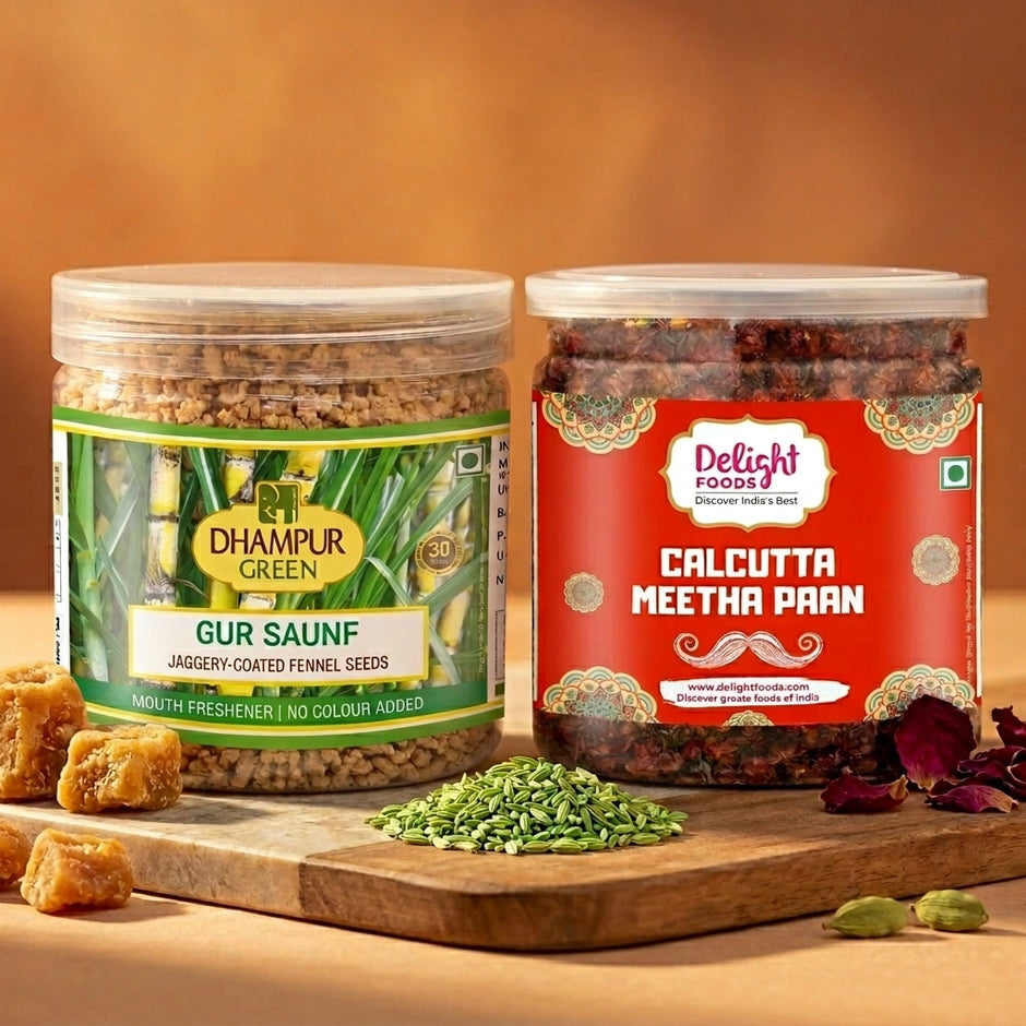 Gur Saunf (250g) + Calcutta Meetha Paan(300g)