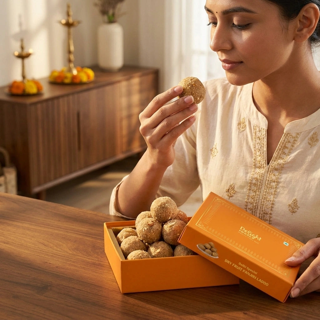 Dry Fruit Panjiri Ladoo