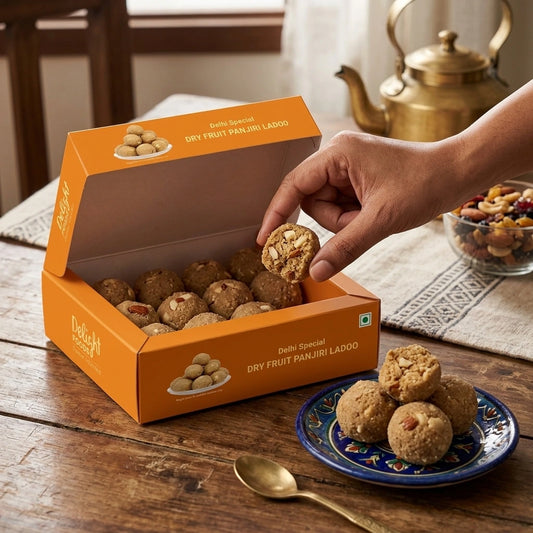 Dry Fruit Panjiri Ladoo