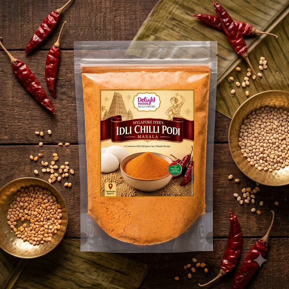 Mylapore Iyer's Idli Chilly Podi