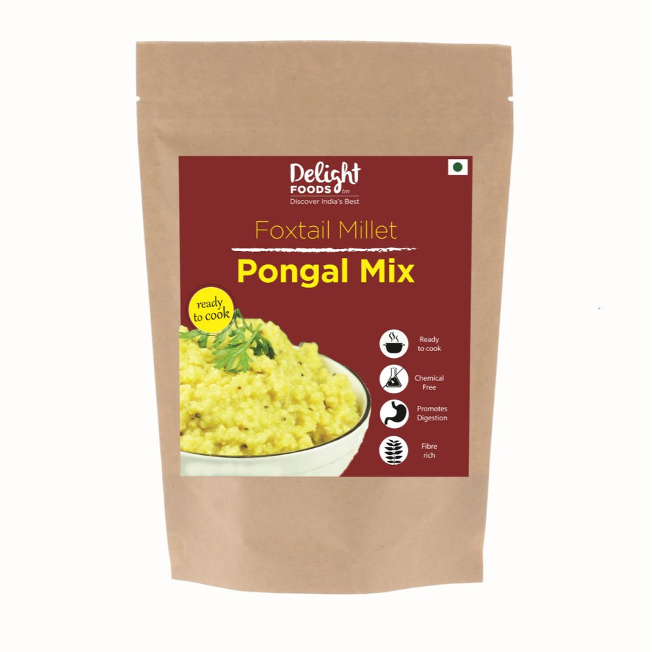 Foxtail Millet Pongal Mix - Nutritious and Delicious Meal Option - Delight Foods
