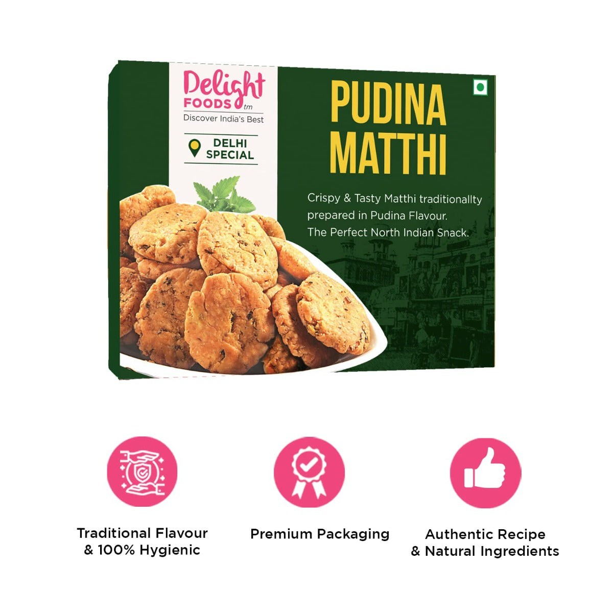 Pudina Matthi 300g - Delight Foods