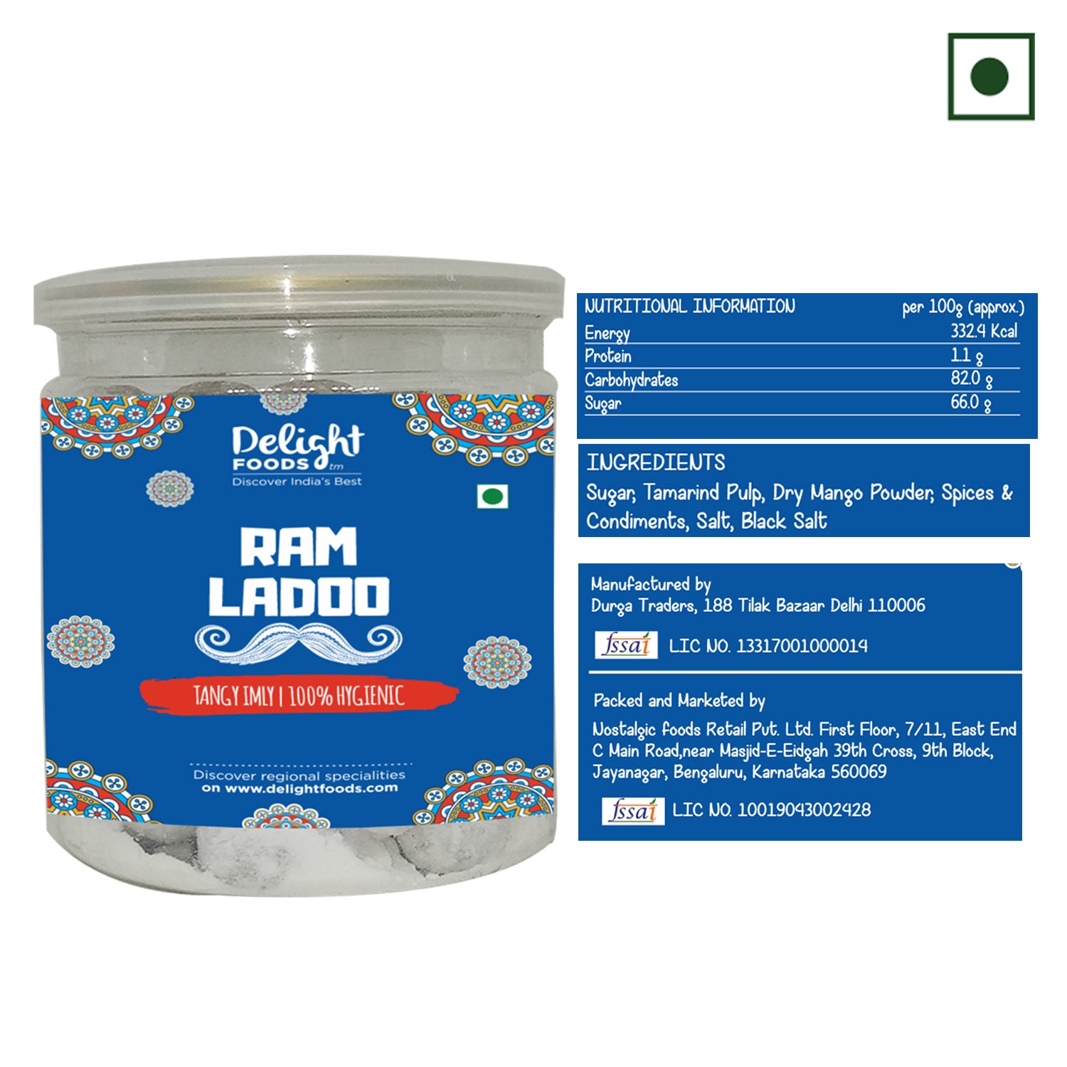 Ram Laddo - Delight Foods