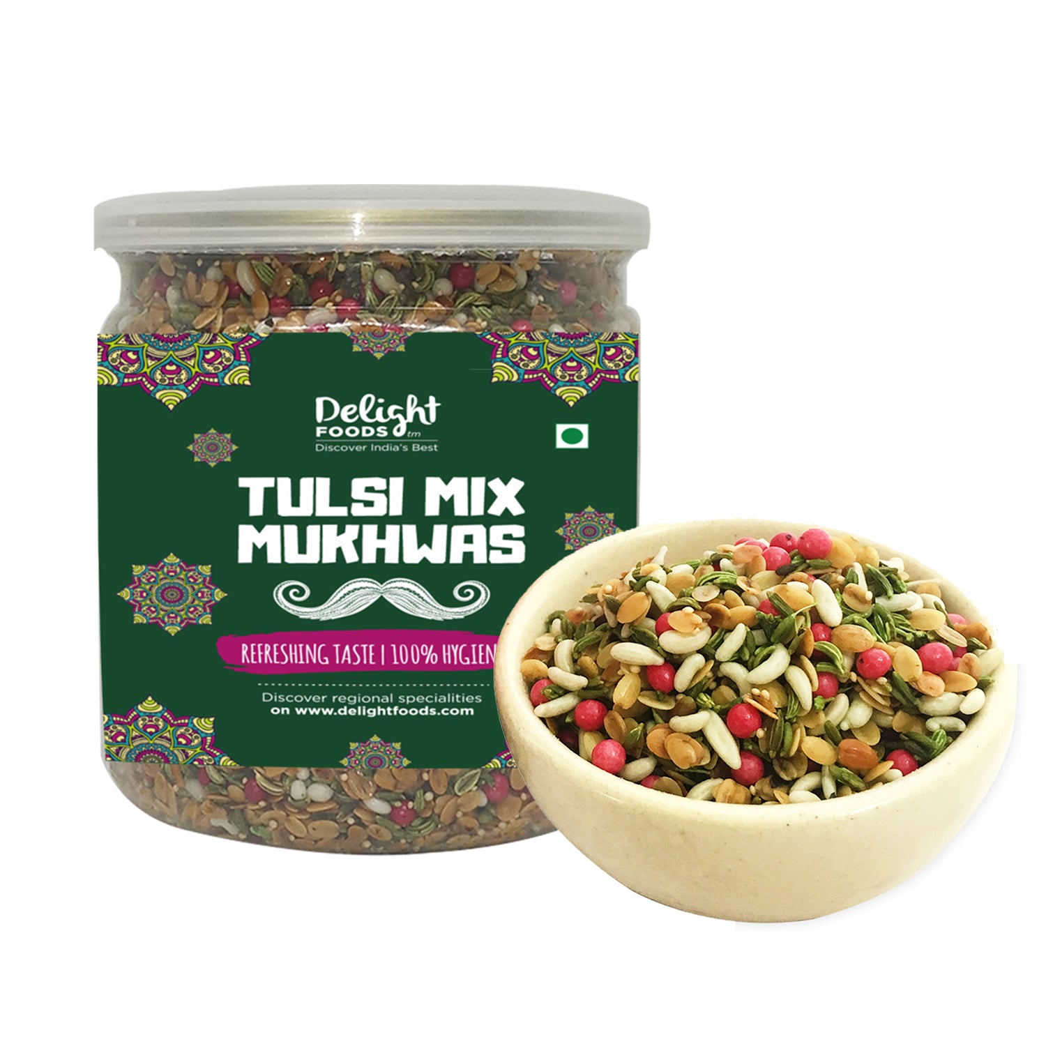 Tulsi Mix Mukhwas - Delight Foods