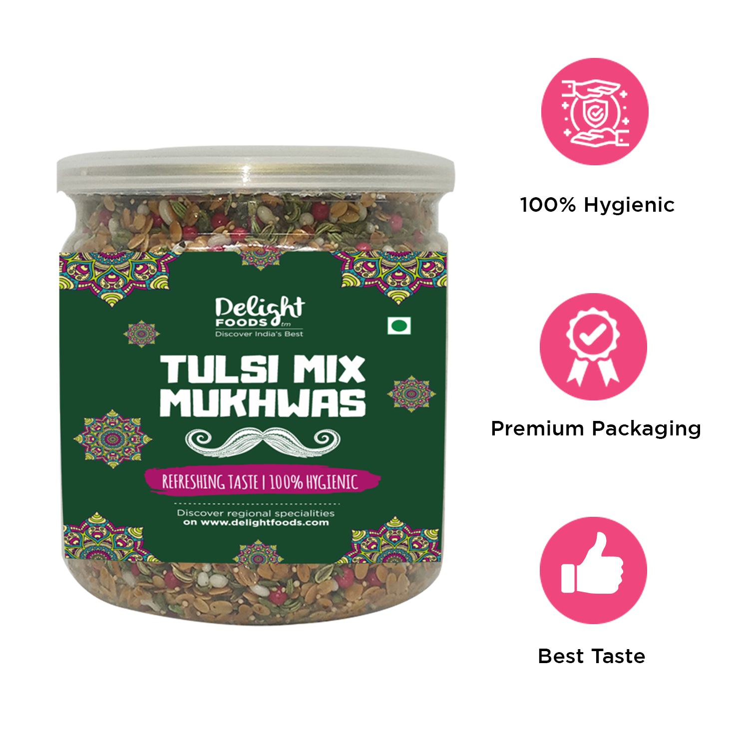 Tulsi Mix Mukhwas - Delight Foods