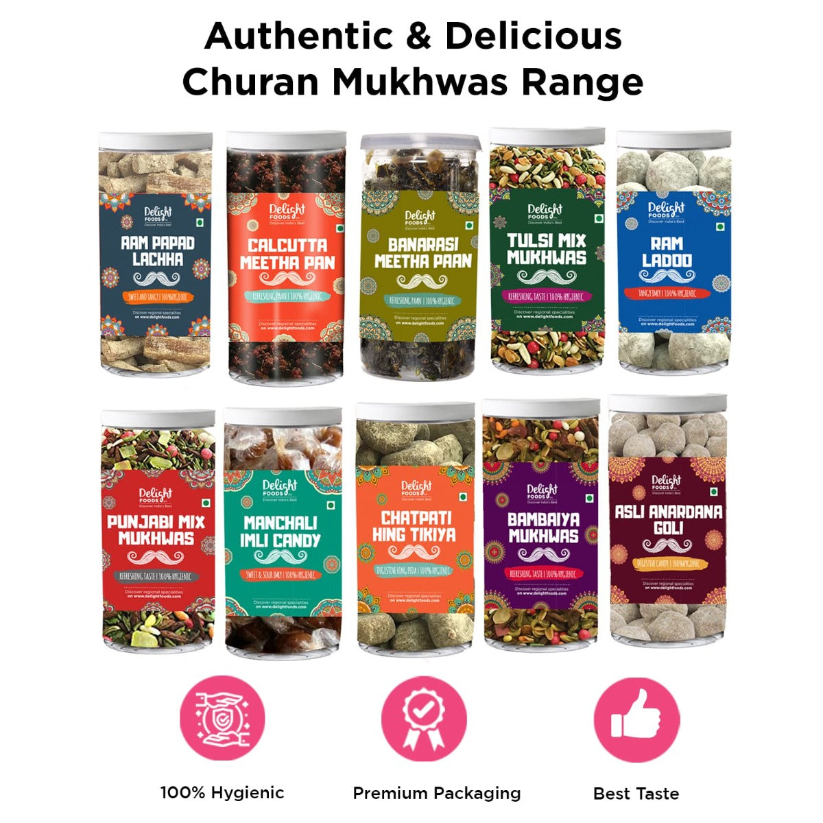 Tulsi Mix Mukhwas - Delight Foods